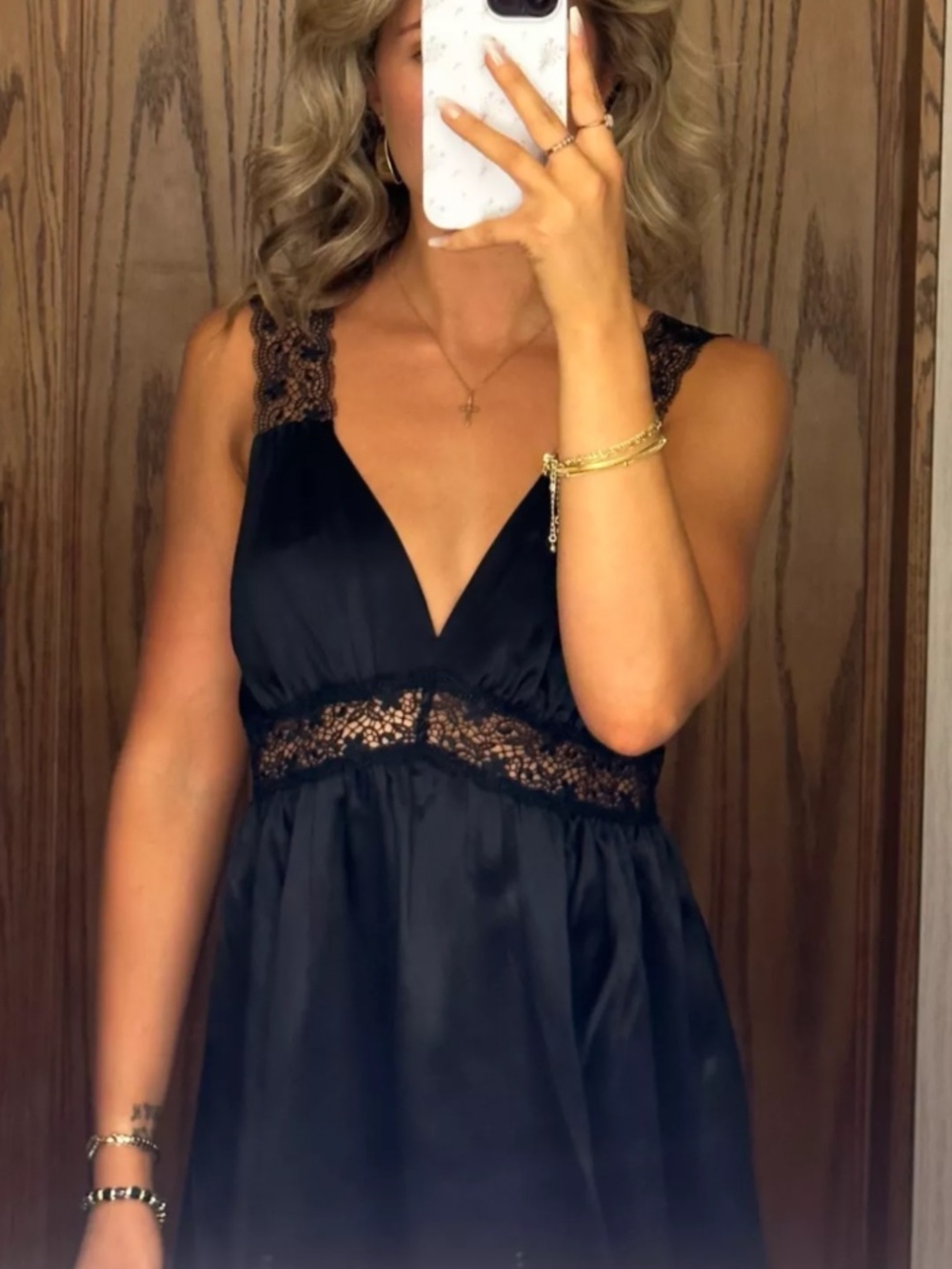 Reformation Elina silk dress NWT
